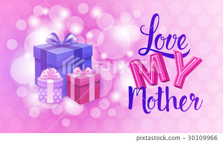 Happy Mother Day, Spring Holiday Greeting Card Happy Mother Day, Spring Holiday Greeting Card 30109966