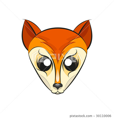 fox head logo 30110006