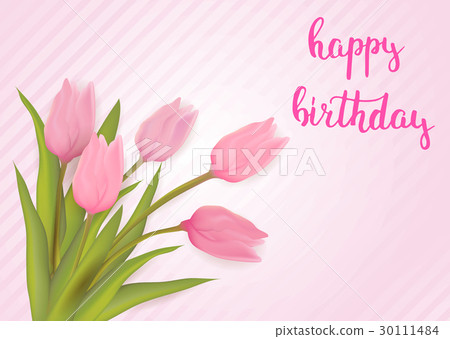 Happy birthday greeting card 30111484