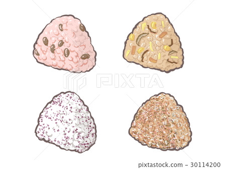 飯糰(米飯,紫蘇,米飯,烤飯糰) 飯糰(米飯,紫蘇,米飯,烤飯糰) 30114200