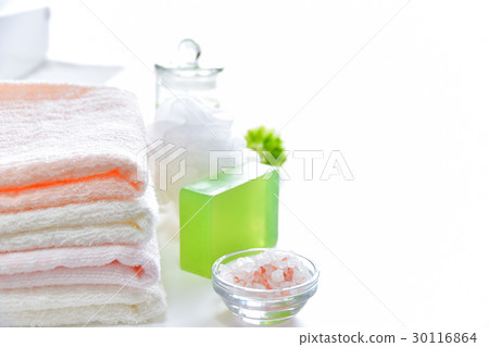 Bath image bath salt soap towel 30116864