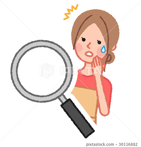 Magnifying glasses and amazing women Magnifying glasses and amazing women 30116882