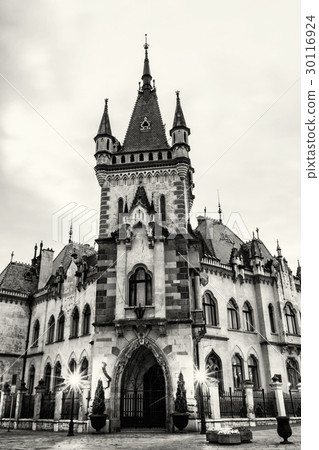 Jakab's palace in Kosice, Slovakia, evening photo Jakab's palace in Kosice, Slovakia, evening photo 30116924