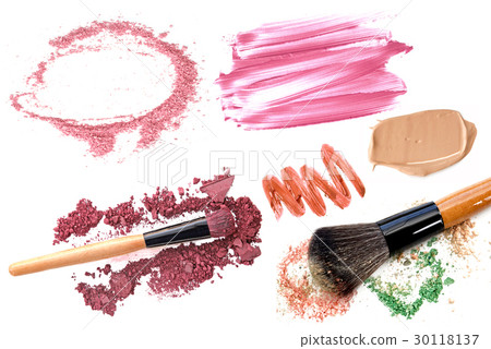 Professional makeup collection and tools isolate 30118137