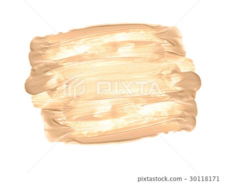 Cosmetic make up beige colors set isolate. 30118171