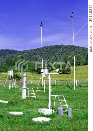 Old weather station in Mountain Altai 30118853