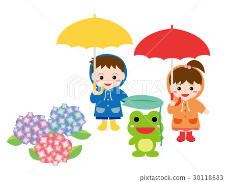 雨季圖像兒童 雨季圖像兒童 30118883