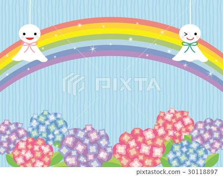 雨季圖像繡球花 30118897