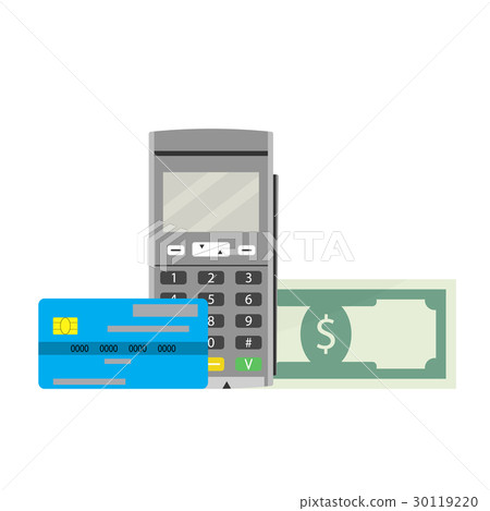 Cashless payments vector 30119220