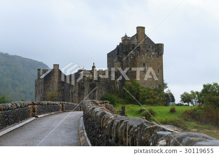 Eilean Donan castle panorama, Scotland 30119655