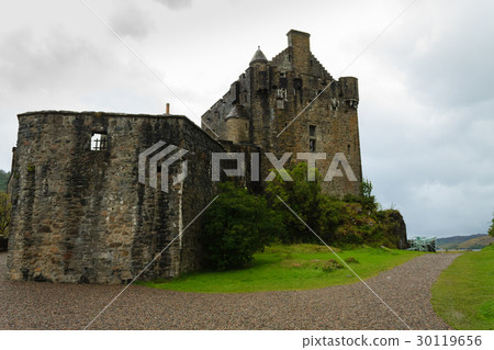 Eilean Donan castle panorama, Scotland 30119656