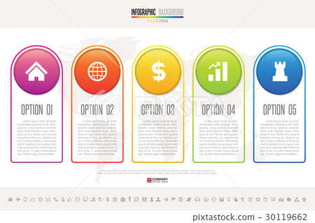 Infographics design template 30119662
