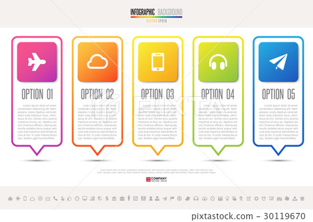 Infographics design template 30119670