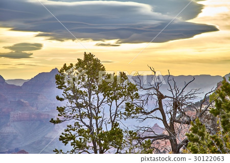 morning light sunrise at Grand Canyon, Arizona USA 30122063