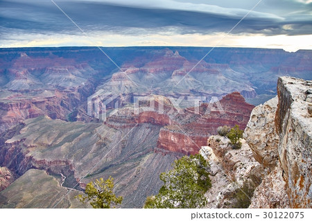 morning light sunrise at Grand Canyon, Arizona USA 30122075