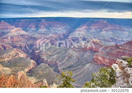 morning light sunrise at Grand Canyon, Arizona USA 30122076