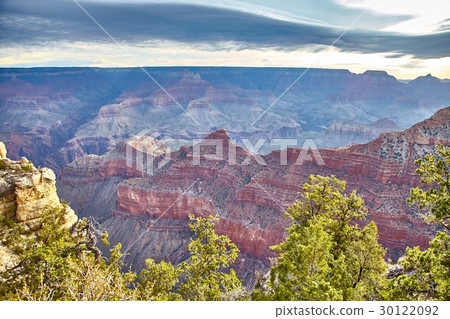 morning light sunrise at Grand Canyon, Arizona USA 30122092