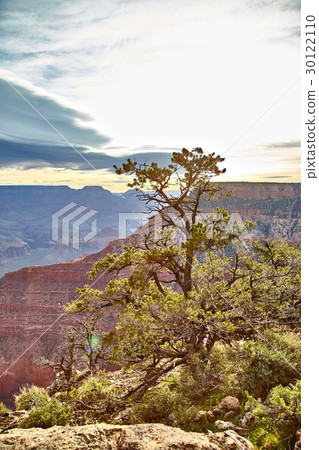 morning light sunrise at Grand Canyon, Arizona USA 30122110