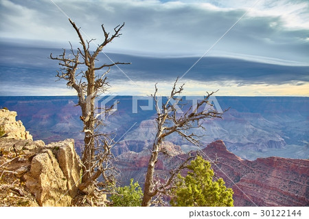 morning light sunrise at Grand Canyon, Arizona USA 30122144