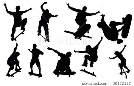 Skateboarding 30122157