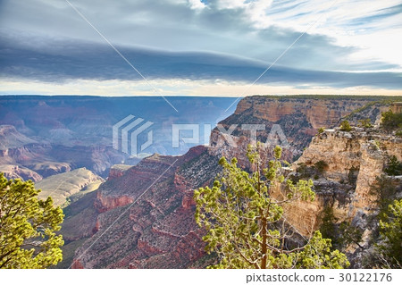 morning light sunrise at Grand Canyon, Arizona USA 30122176
