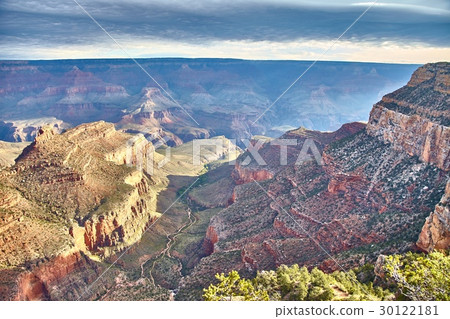 morning light sunrise at Grand Canyon, Arizona USA 30122181