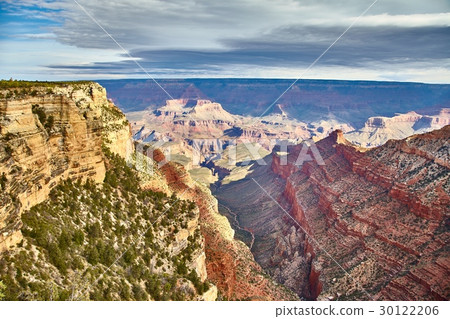 morning light sunrise at Grand Canyon, Arizona USA 30122206