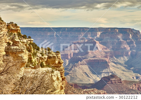 morning light sunrise at Grand Canyon, Arizona USA 30122212