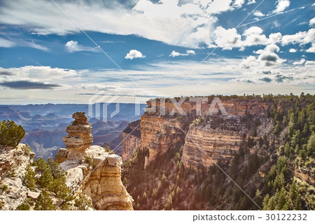 morning light sunrise at Grand Canyon, Arizona USA 30122232