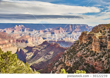 morning light sunrise at Grand Canyon, Arizona USA 30122239