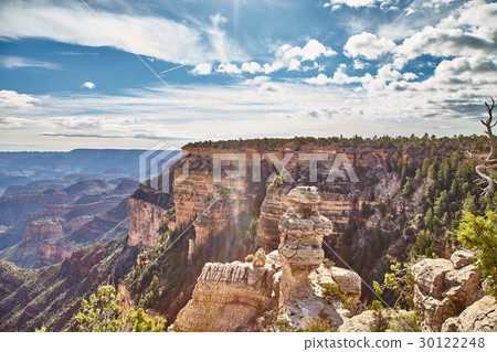morning light sunrise at Grand Canyon, Arizona USA 30122248
