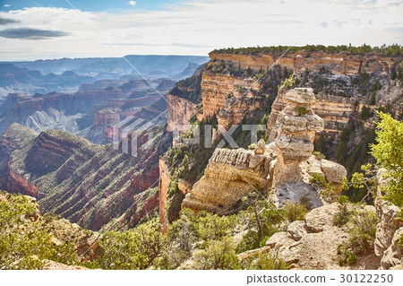 morning light sunrise at Grand Canyon, Arizona USA 30122250