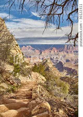 morning light sunrise at Grand Canyon, Arizona USA 30122311