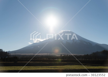 Diamond Fuji Yamanakako Lotus Flower Park 30123552