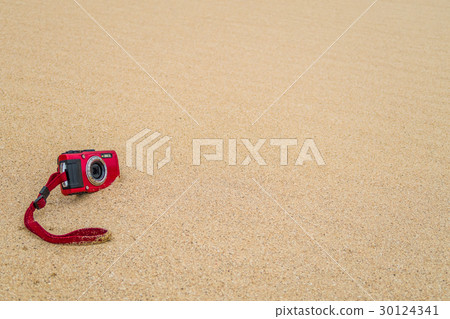 Camera on the beach 30124341