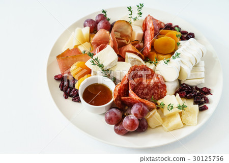 appetizer on the white background 30125756