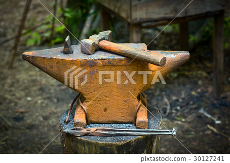 The blacksmithl on the anvil The blacksmithl on the anvil 30127241