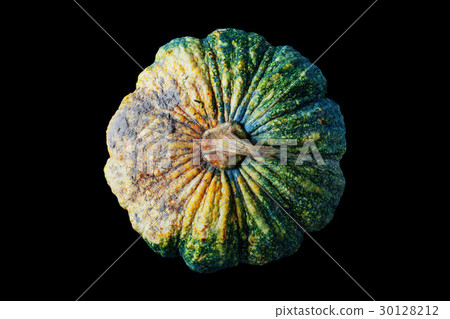 pumpkin on black background. 30128212