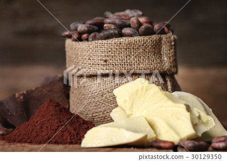 Cocoa butter and ingredients for making chocolate Cocoa butter and ingredients for making chocolate 30129350