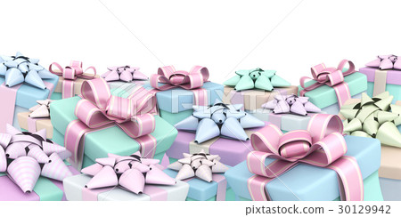 Many gift and white background 30129942