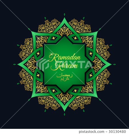 vector illustration of Ramadan 30130480