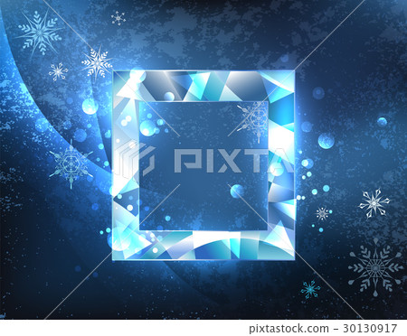 Square ice banner - Stock Illustration [30130917] - PIXTA