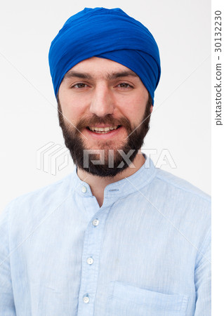 bearded man in a turban 30132230