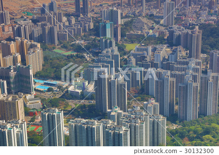 the kowloon view from Loin Rock the kowloon view from Loin Rock 30132300