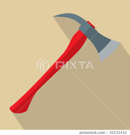 Firefighters Axe with red handle Firefighters Axe with red handle 30132432