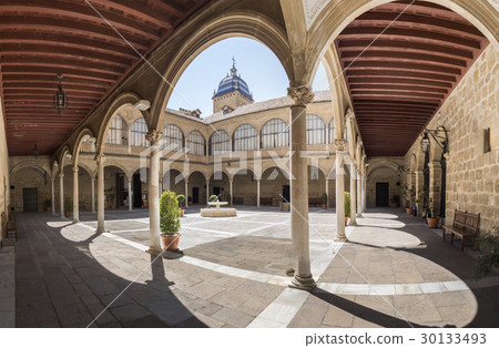 Hospital de Santiago Courtyard in Ubeda, Spain Hospital de Santiago Courtyard in Ubeda, Spain 30133493