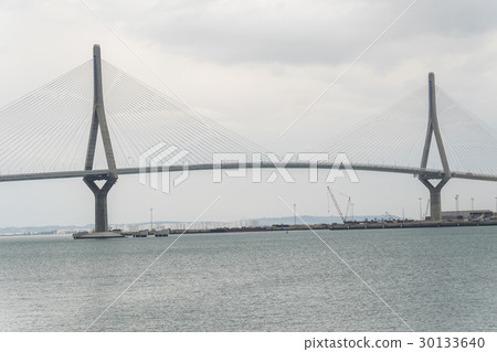 Cadiz new bridge view, Andalucia, Spain Cadiz new bridge view, Andalucia, Spain 30133640