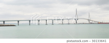 Cadiz new bridge view, Andalucia, Spain Cadiz new bridge view, Andalucia, Spain 30133641