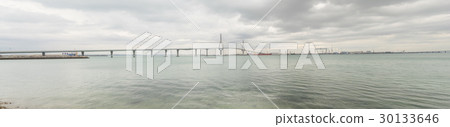 Cadiz new bridge view, Andalucia, Spain Cadiz new bridge view, Andalucia, Spain 30133646