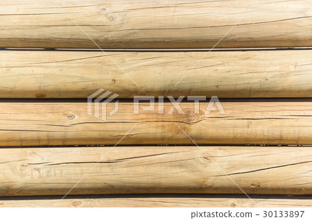 Wood Poles Fence Wall Wood Poles Fence Wall 30133897